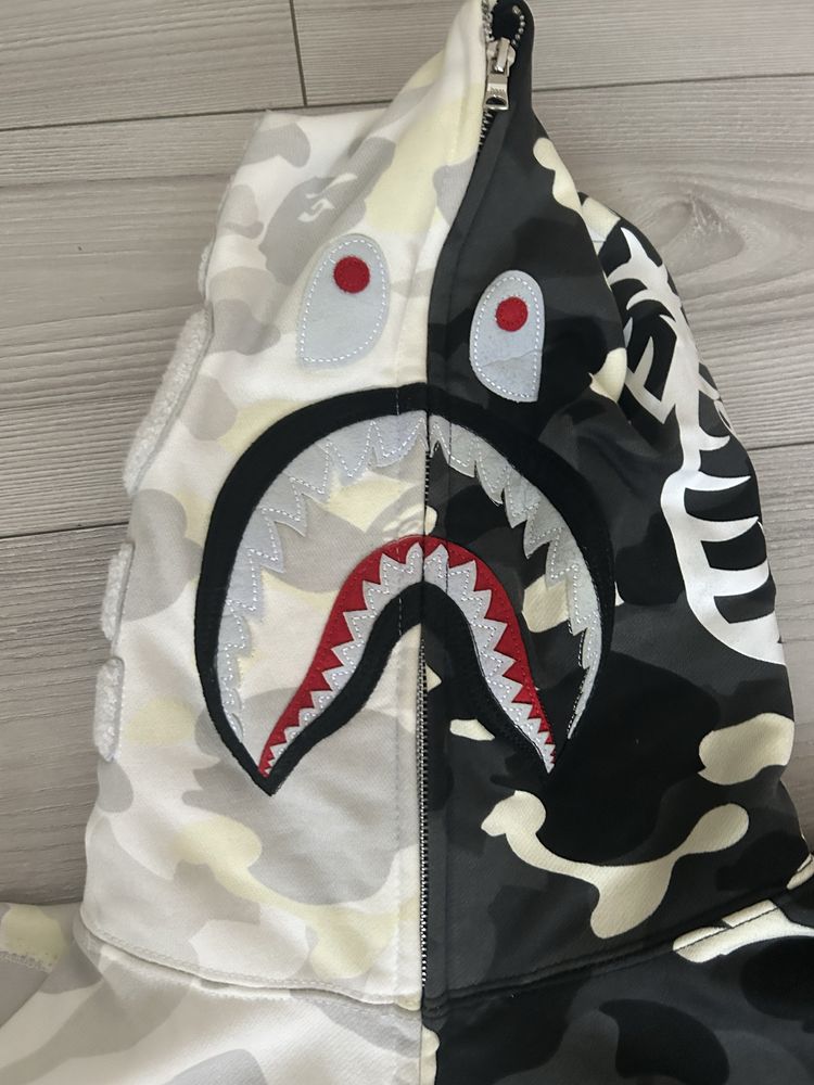 bape city camo black/white