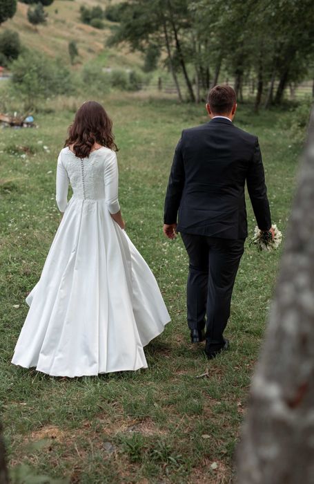 Rochie de mireasă simplă