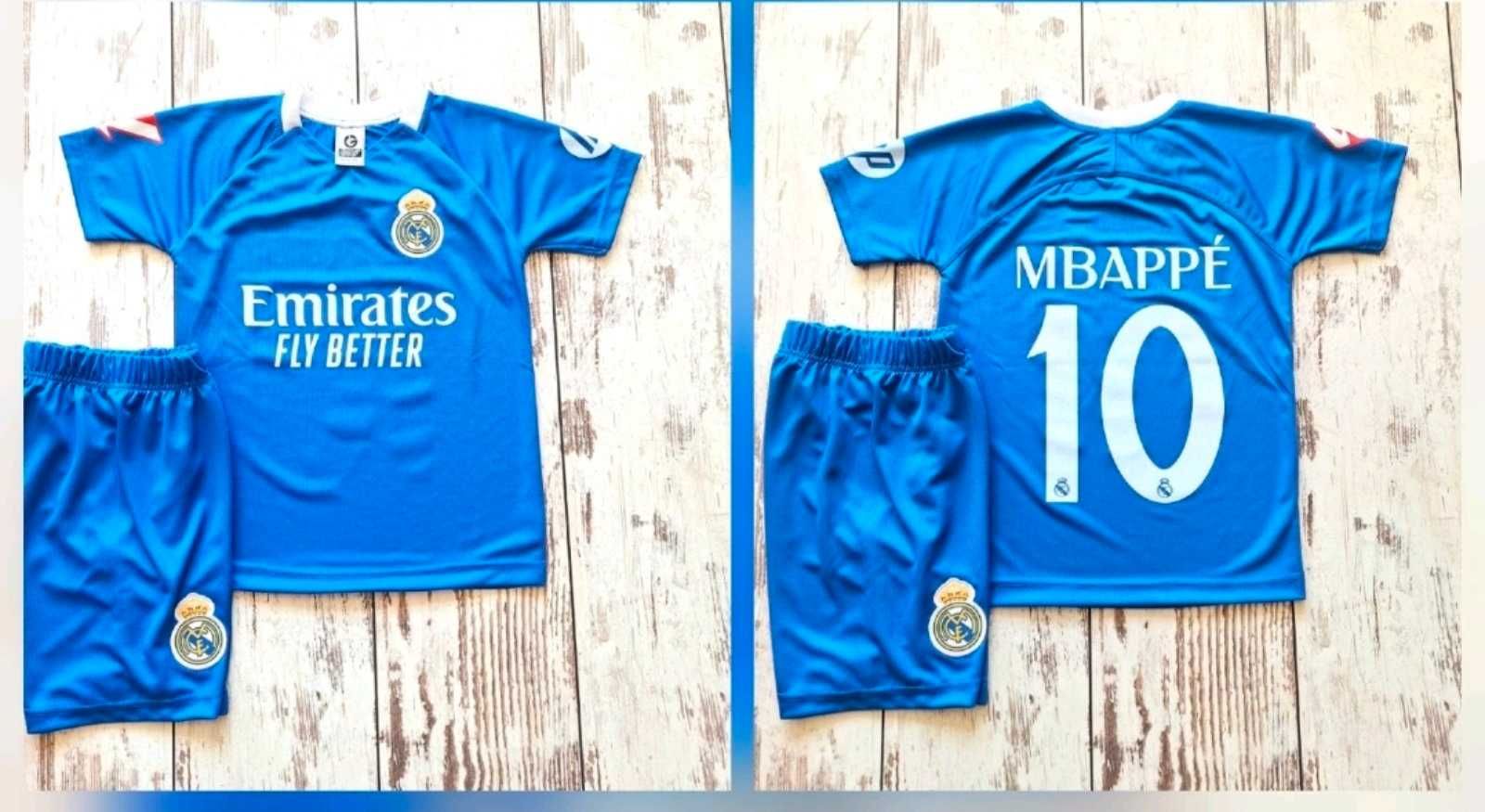 Детски Екип Мбапе 10 Новия Комплект 2026 Бял Цвят Реал Мадрид MBAPPE10