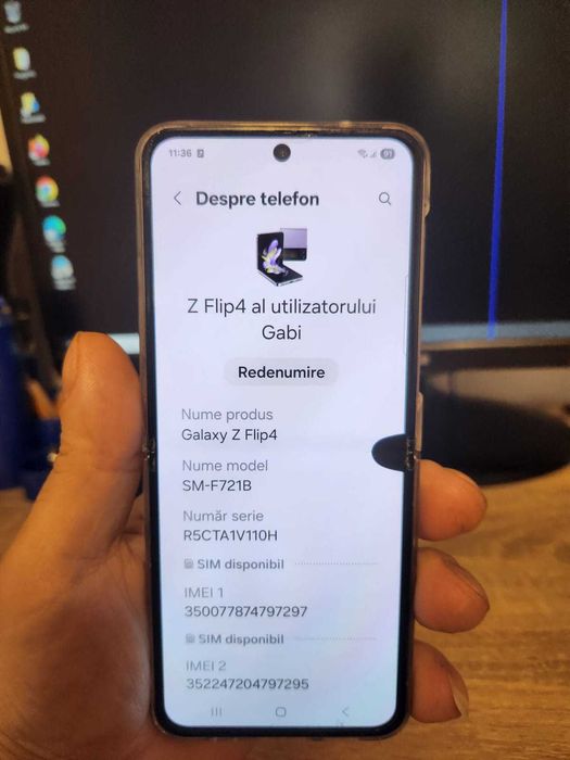 Samsung Galaxy Z Flip4 5G 128GB 8GB RAM Dual