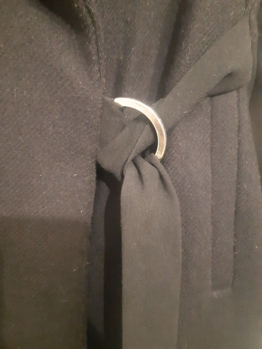 Palton Negru Zara Woman