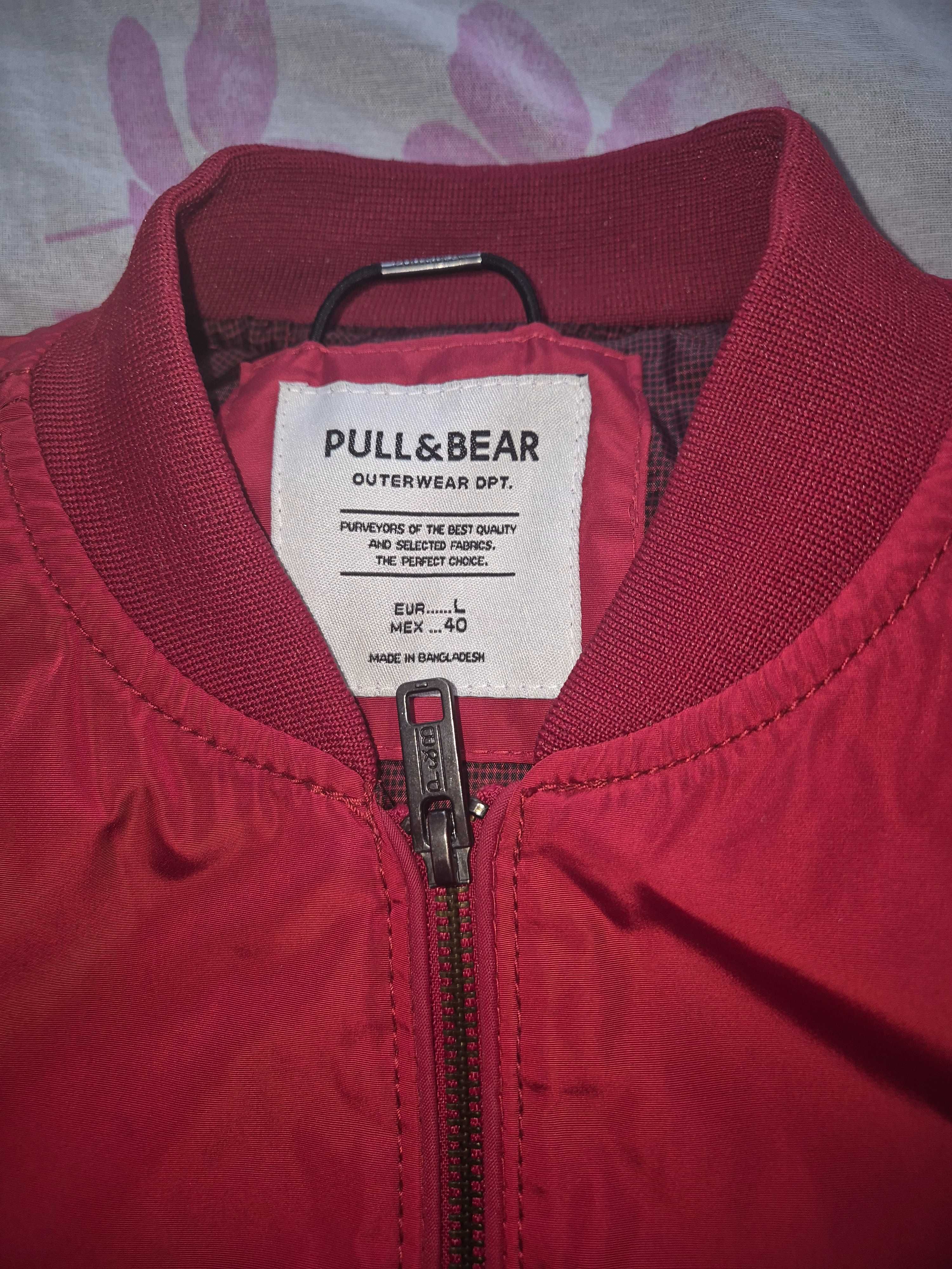 pull and bear бомбър яке