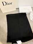 Esarfa Christian Dior casmir neagra