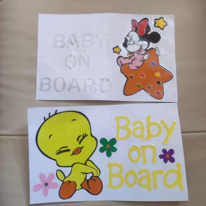 Abțibild auto baby on board