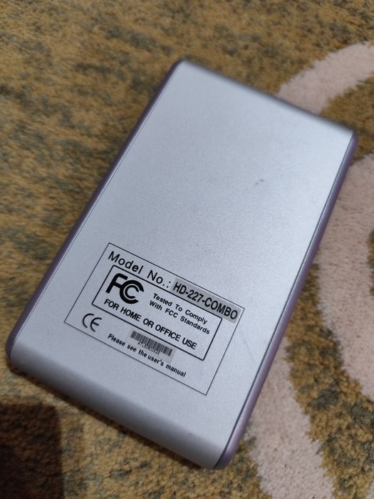 HDD extern enclosure IDE 80Gb Toshiba