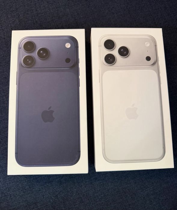 Iphone 17 Pro Max 256, gri si albastru