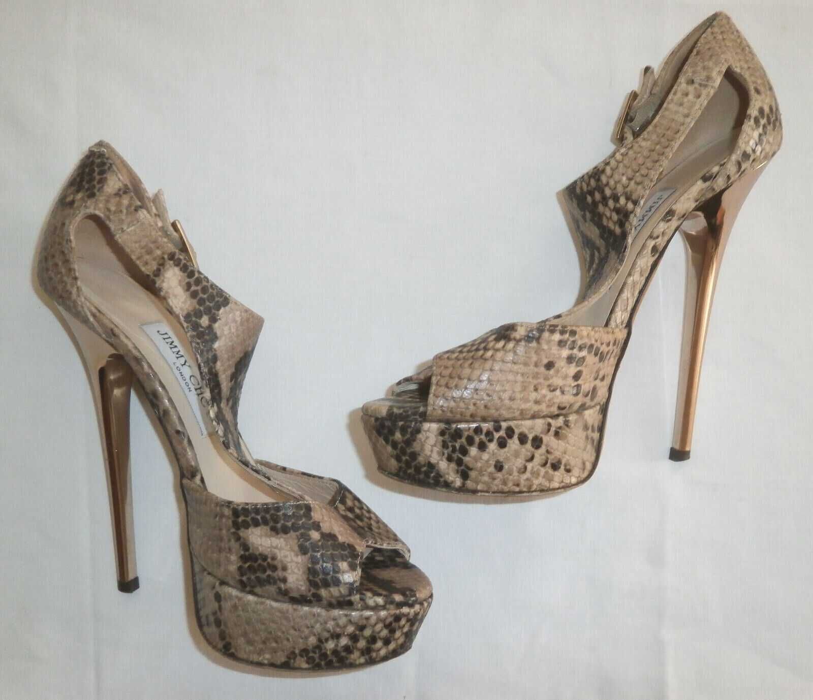JIMMY CHOO питон 36,5 оригинални