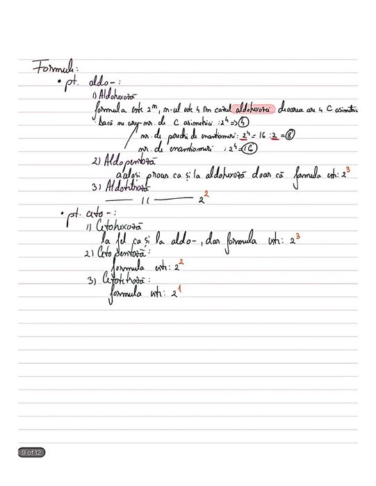 Notite admitere medicina (biologie+chimie) pdf