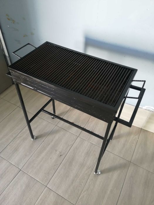 Grătar de Gradina tradițional prelucrat  manual 50×70×90