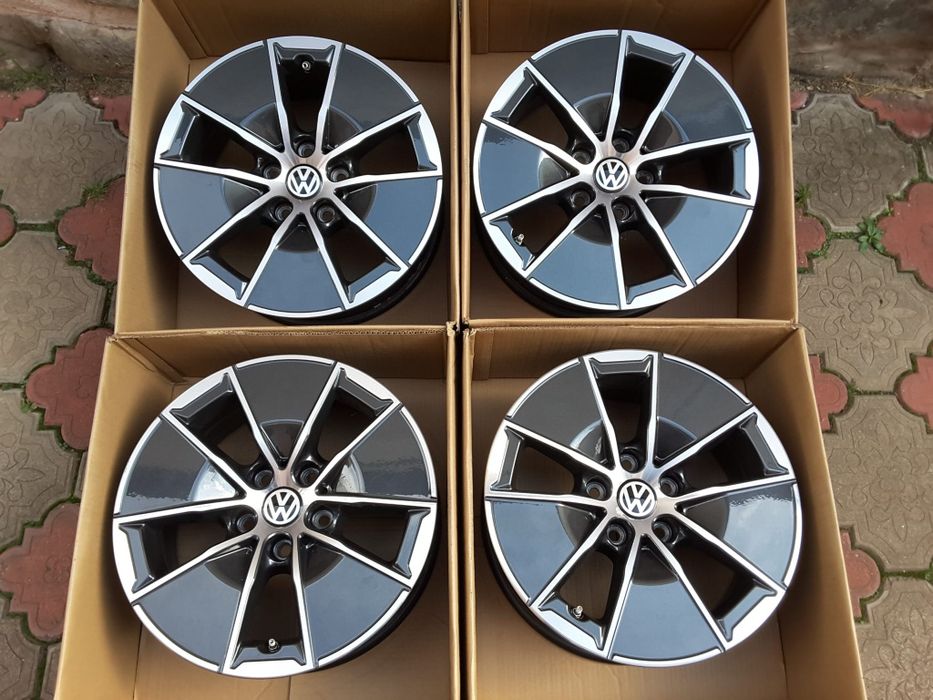 jante aliaj 15; 5x100; Vw Polo, Polo Cross, Skoda Fabia, Rapid,Scala
