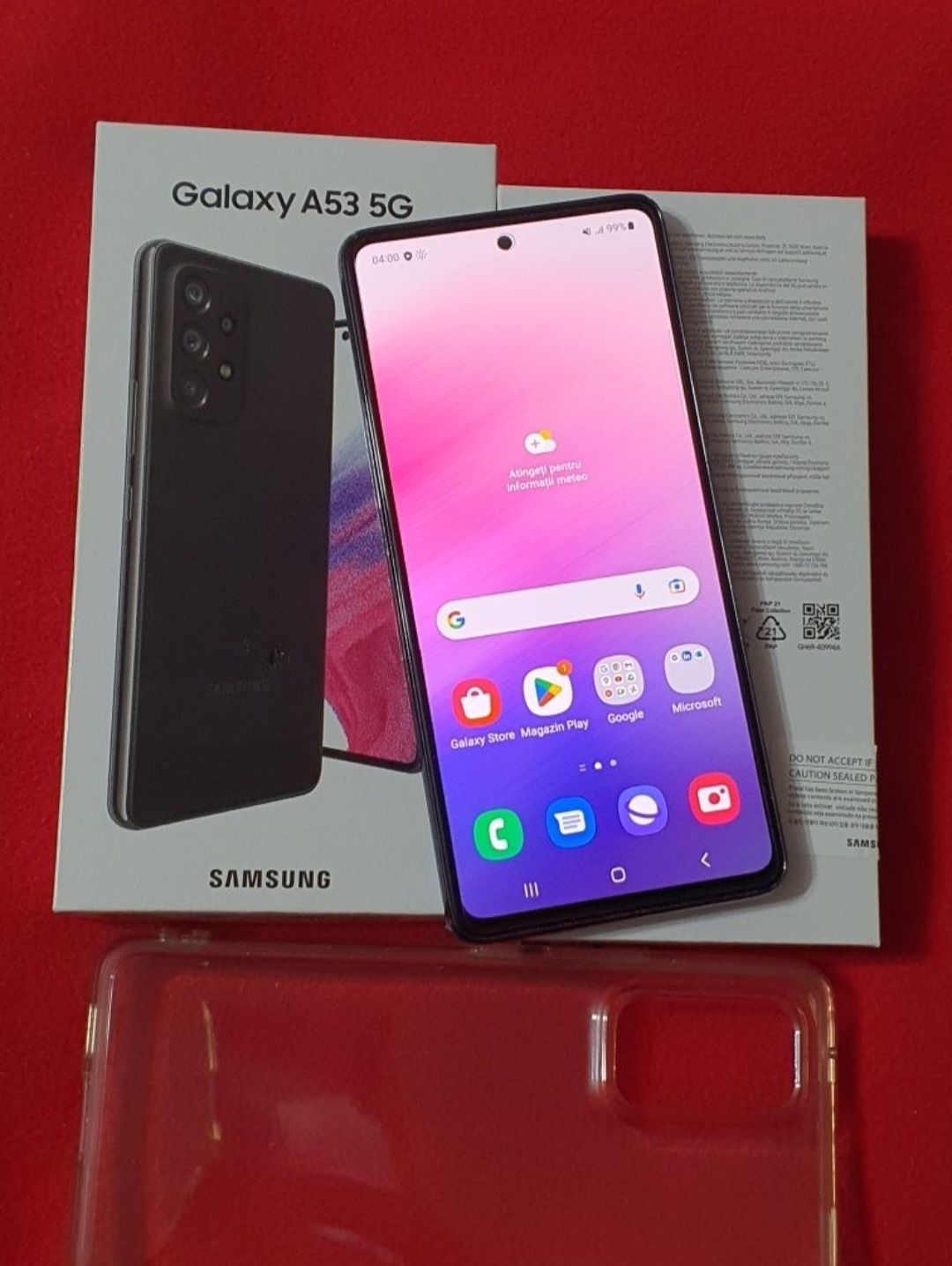 Samsung Galaxy A53 5G, Negru 128Gb, Impecabil, Liber de rețea!!!