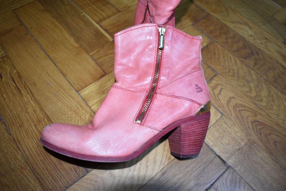 Botine dama din piele naturala