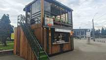 Mini restaurant modular mobil fast food