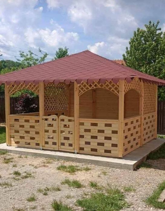 Foișoare de grădină din lemn