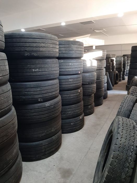 Грузовые шины б/у; 385/65 22,5; 295/80 22,5; баллоны; бочки; прицепные