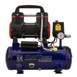 Compresor fara ulei silentios , 9L / 1200W x 1 ,155/m , KD2127