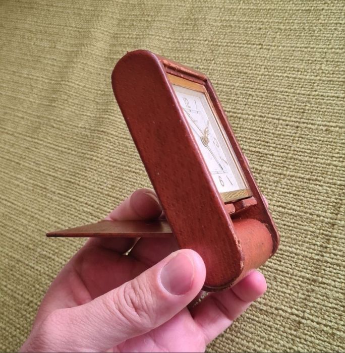 Jaeger LeCoultre Ceas De Voiaj Masa Calatorie Mecanic Alarma