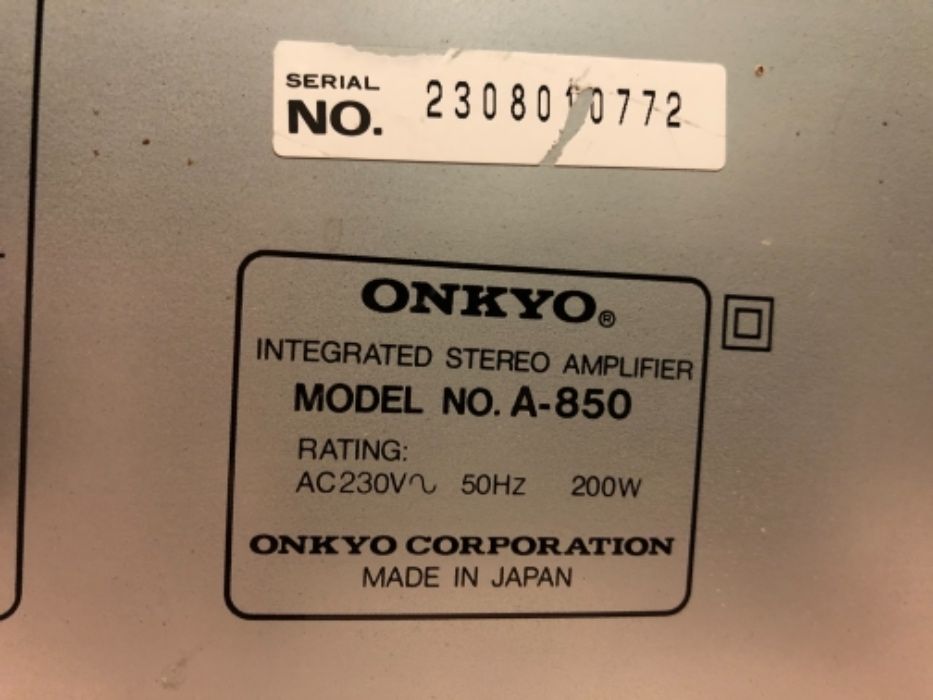 Onkyo A-850 стерео