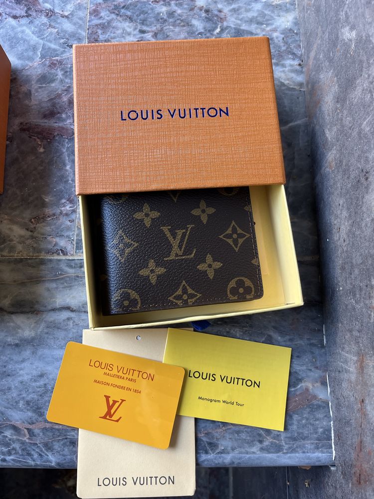 Портмоне Louis Vuitton с кутия и сертификати (Lv wallet)