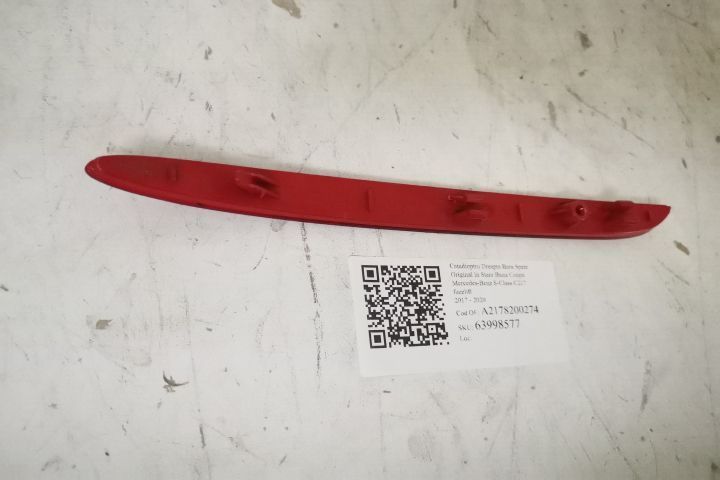 Catadioptru Dreapta Bara Spate Original In Stare Buna Coupe Mercedes-B