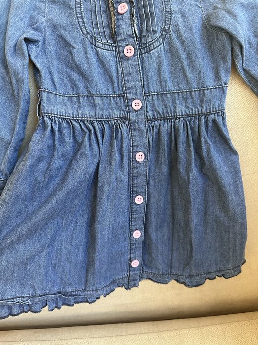 Дънкова детска рокля