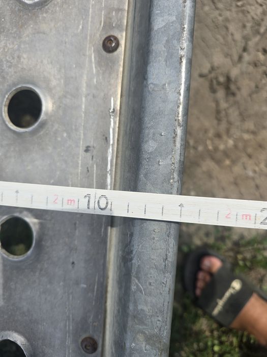 Platforma dubla 9m utili, platou aluminiu, 2019