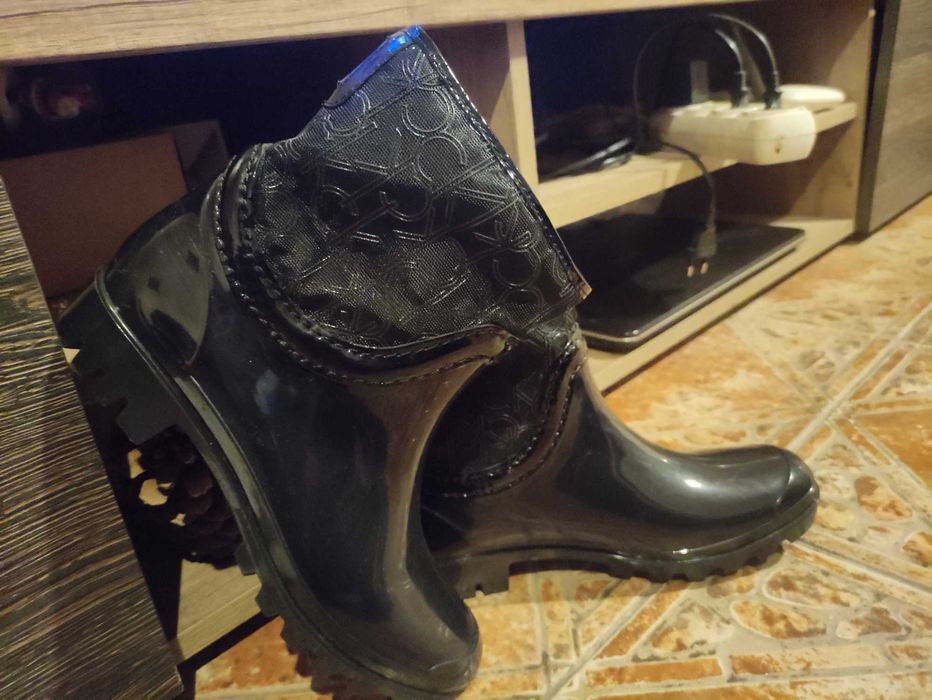 Дамски гумени боти Calvin Klein