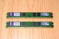 RAM 1333MHz 2 x 4GB DDR3 Kingston KVR1333D3N9K2/8G curier inclus publi