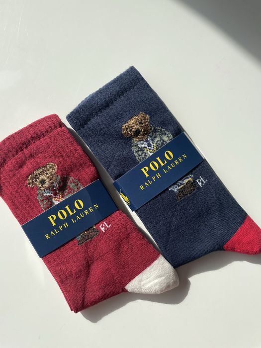 Подаръчен комплект чорапи с мечета Polo RL