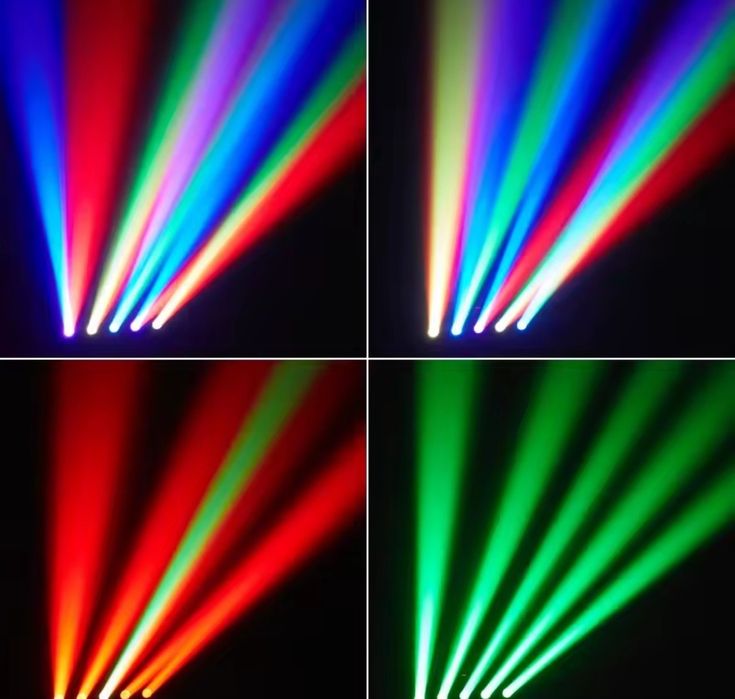 5 LED Moving-Head bar, 4in1, DMX, 180W, RGBW