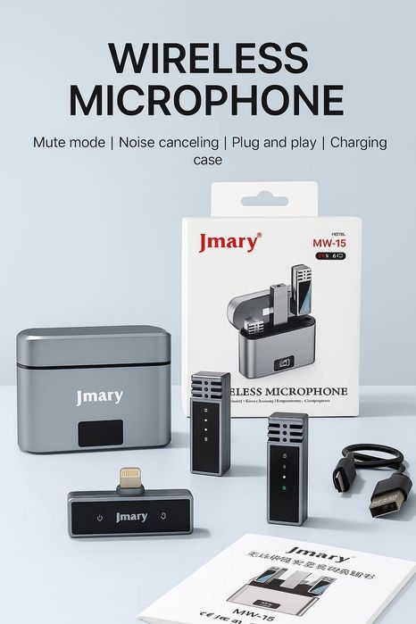 Микрофон петличка Jmary оригинал