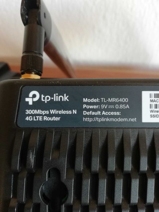 4G Рутер TP-Link TL-MR6400 СИМ карт рутер работи с всички оператори