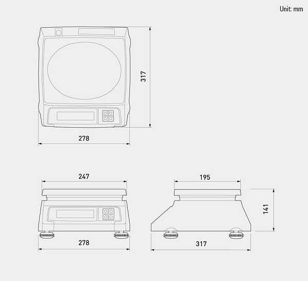 Весы настольные CAS SW-20 (DD,SUS tray) 20 кг
