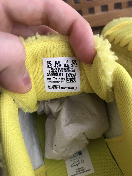 Puma Suede Spongebob Versace Balmain Gucci Yeezy 40 42 43 Piele Noi 41