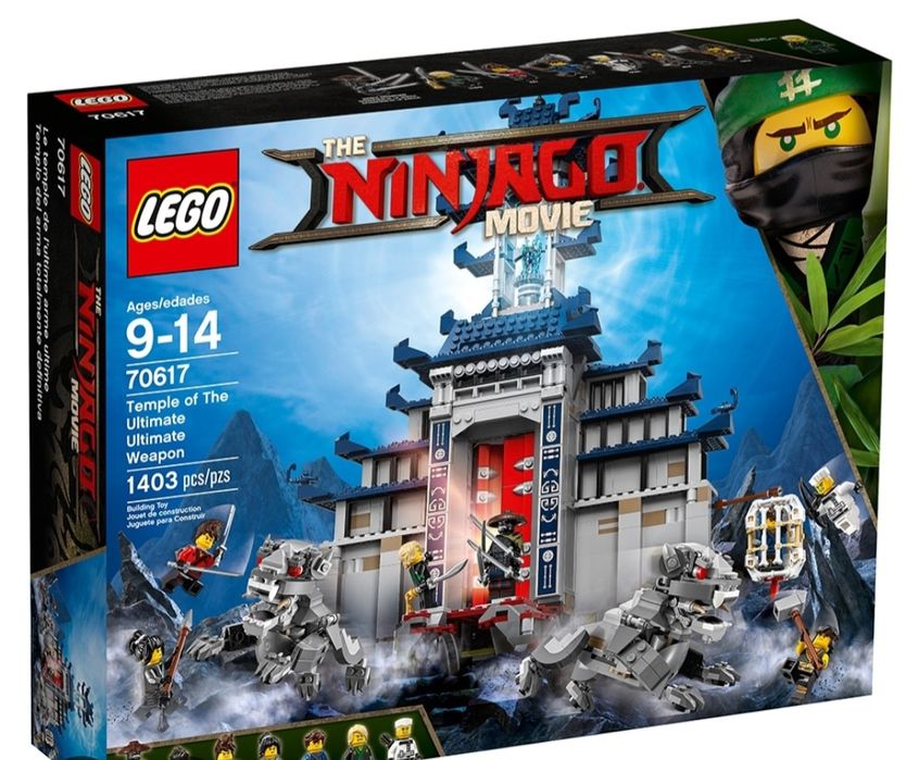 Lego Ninjago Temple of the unlimited weapon