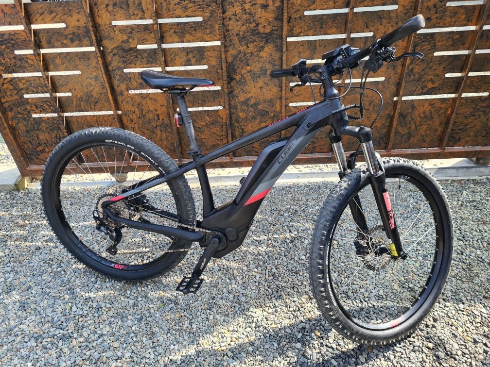 Bicicleta Cube Access Hybrid Pro 500 Allroad 27.5" Black/Coral 2019