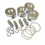 ansamblu piston-segmenti-bolt pentru motor kubota z482 z602