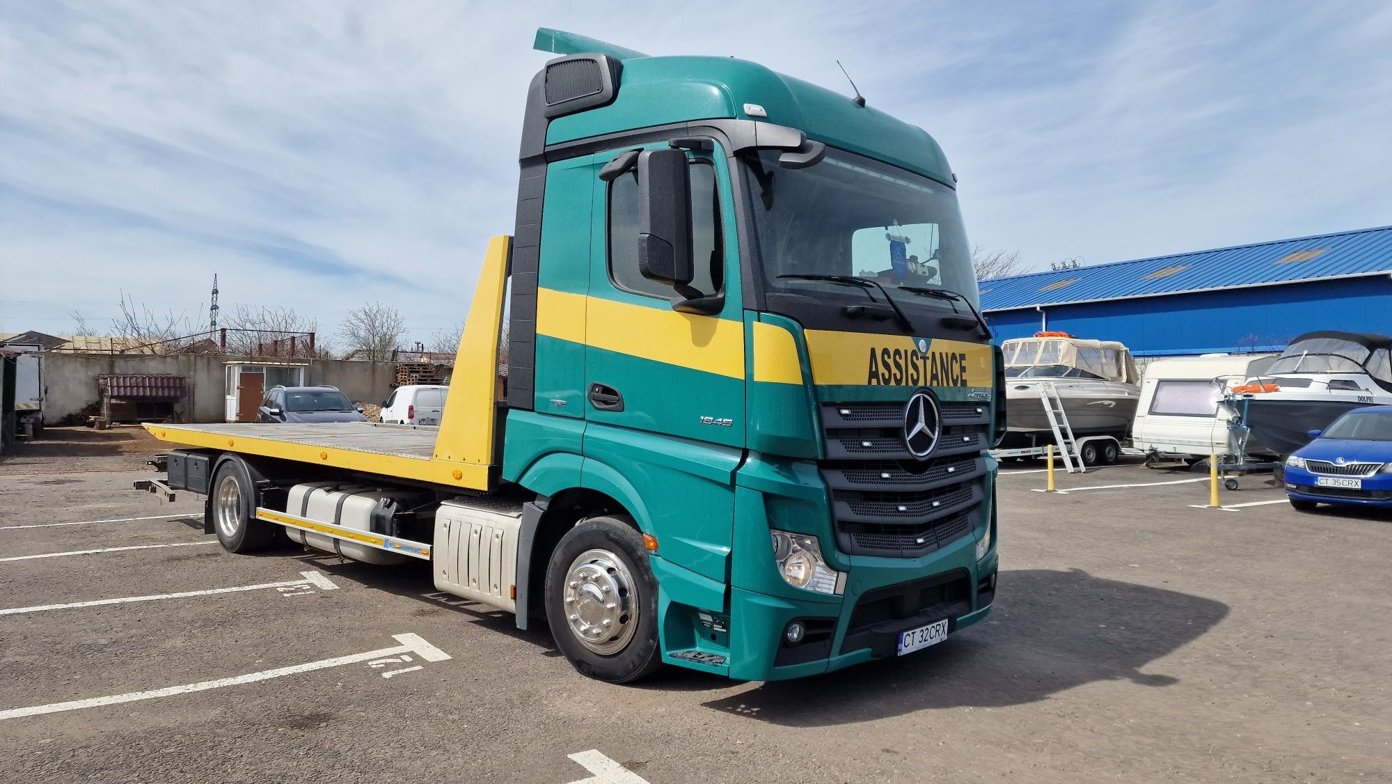 Mercedes-Benz Actros Platforma Fudraulica