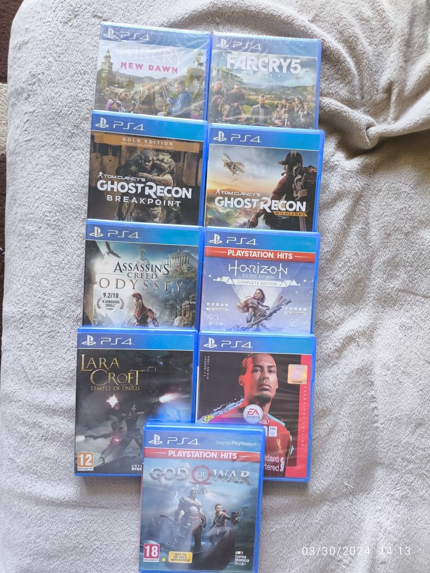 Vând Jocuri PS4 diverse titluri