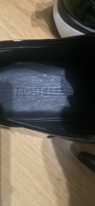 MONCLER-Мъжки Кожени Обувки.