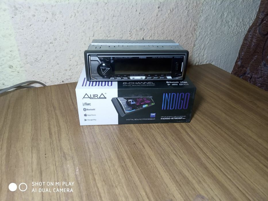 Рроцессорная магнитола aura indigo 878
