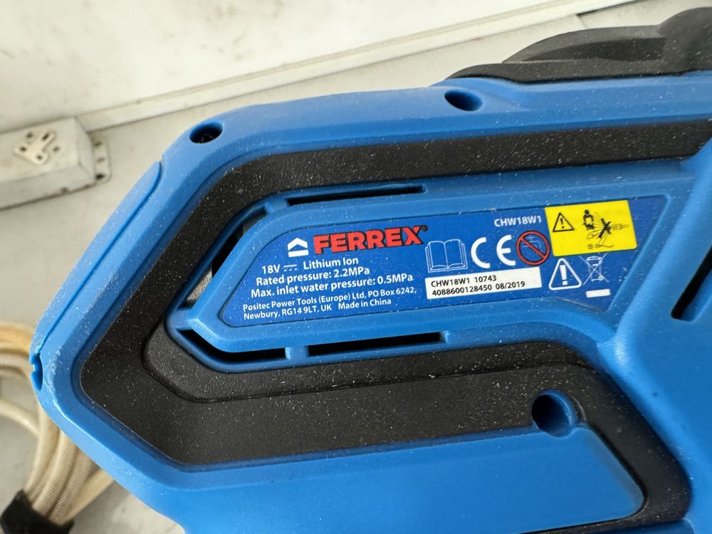 Водоструйка пистолет  - Ferrex 18 V li ion