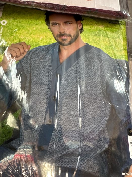 Мужская пижама - большой размер, 100% Хлопок