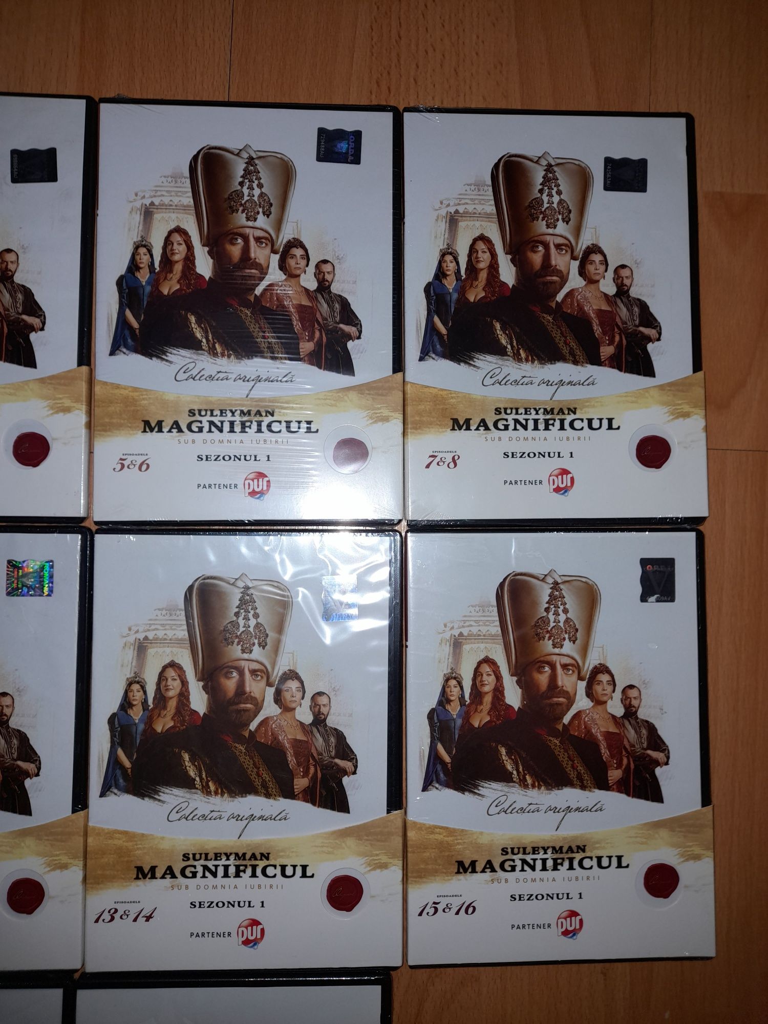 DVD originale- Colecția Suleyman Magnificul-sezonul 1-20 episoade