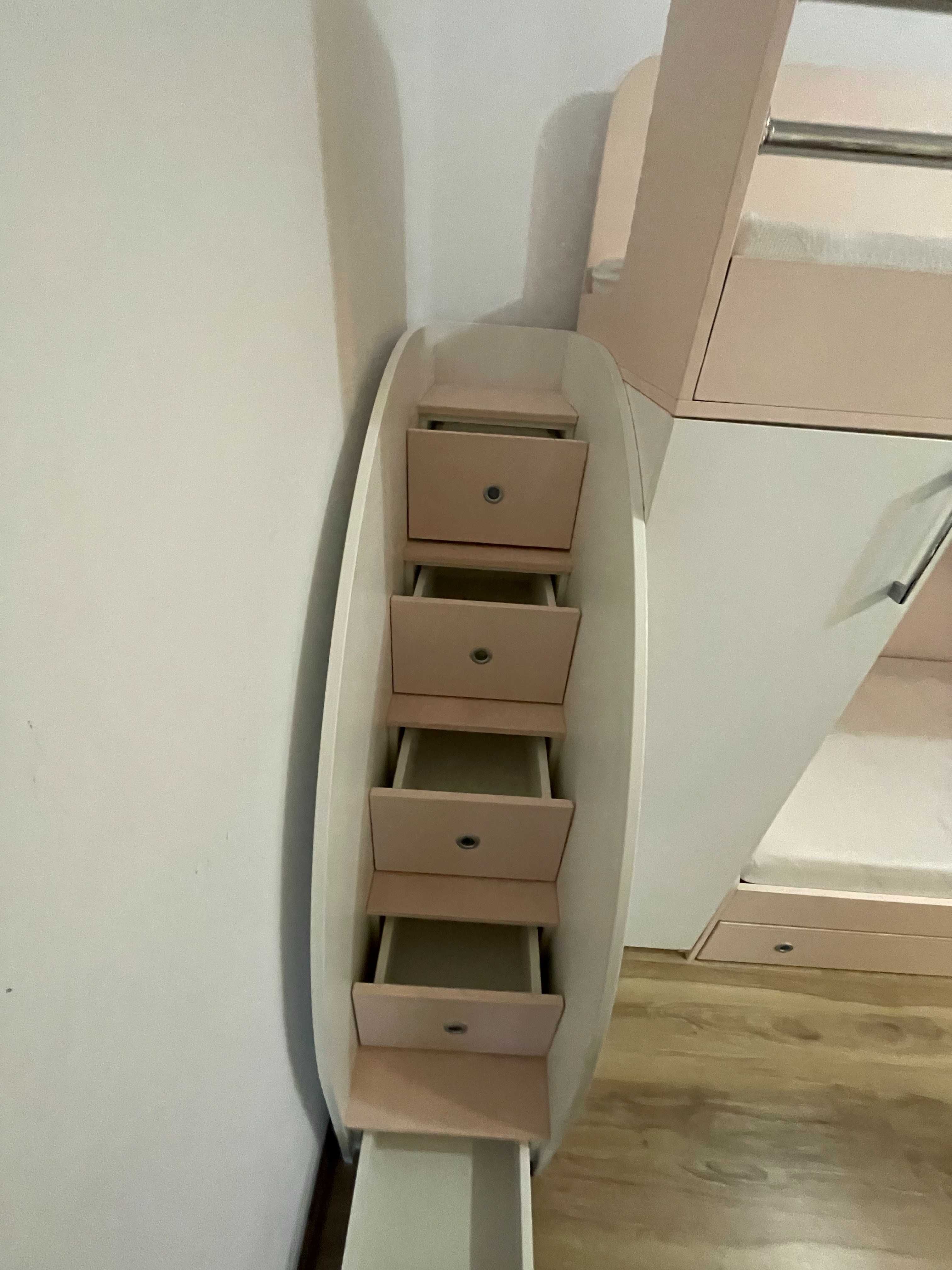 Multifunctional Childrens Bedroom Set: Drawers and 3 Cabinet.