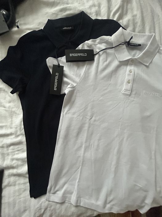 Tricou polo Lagerfeld