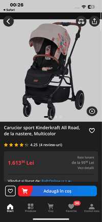 Carucior kinderkraft ALL ROAD BIRD