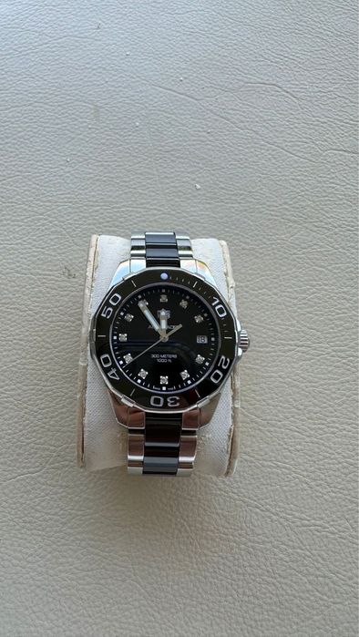 TAG Heuer Aquaracer Diamonds Damă 35mm ref WAY131C.