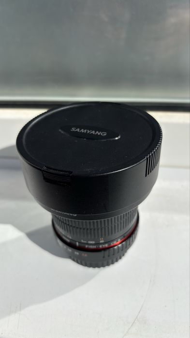 Obiectiv Samyang fisheye 8mm f3.5 montura Canon