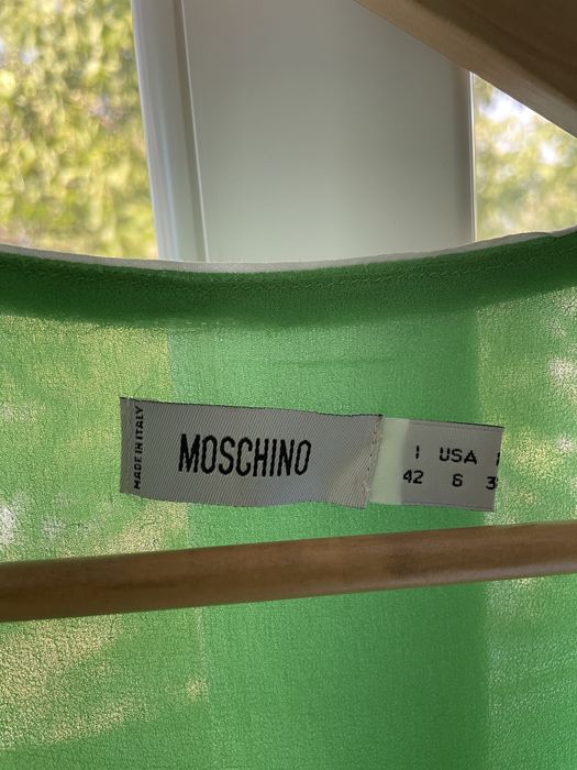 Дамски копринен топ Moschino